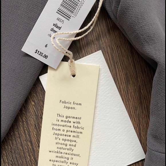 ARITZIA WILFRED VILARD DRESS Grey long sleeve - brand new with tags! - Picture 4 of 9